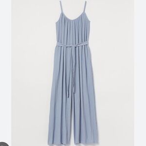 H&M wide cut jumpsuit light blue size XS